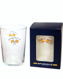 SPAGNOLO vaso y estuche